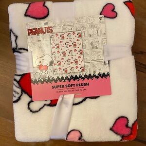 Peanuts Super Soft Plush with Red and White Accents